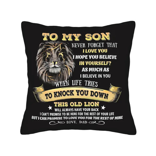 Special Gift For Your Son From Dad- Pillow