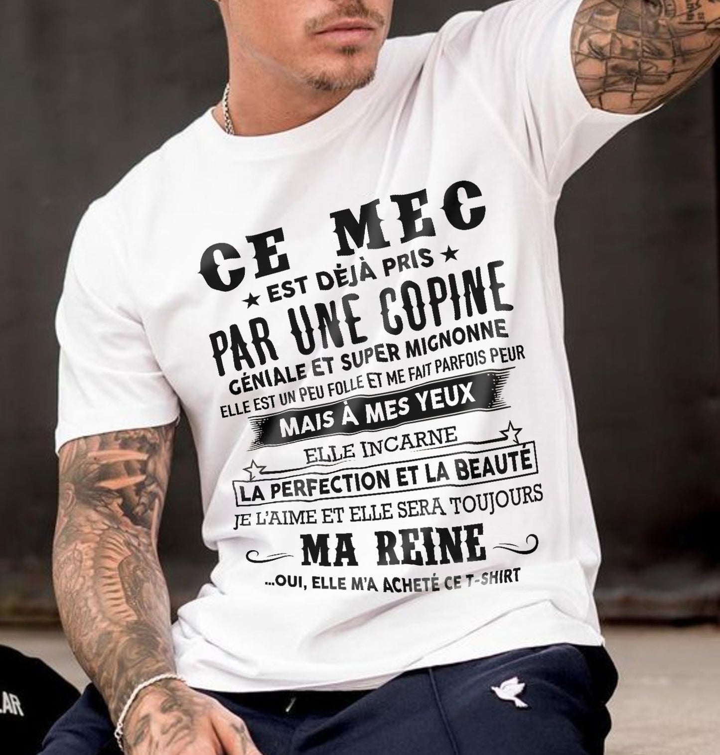 Cadeau parfait pour votre petit ami, votre mari - CE MEC - (SKU.CEMEC.G) - TW07-00