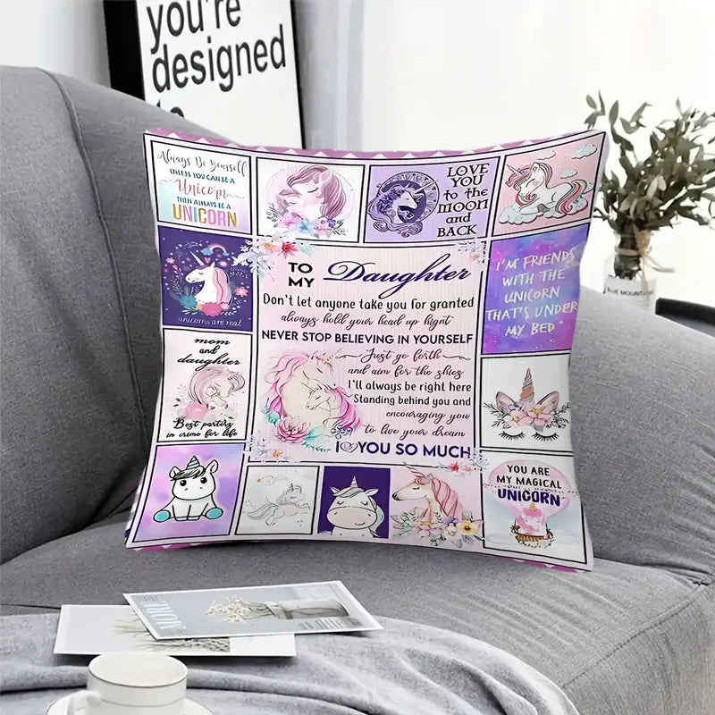 To My Daughter – A Special Gift from Mom - Pillow