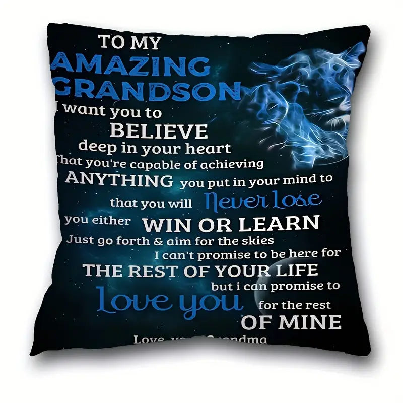 Special Gift For Your Grandson From Grandma - Pillow
