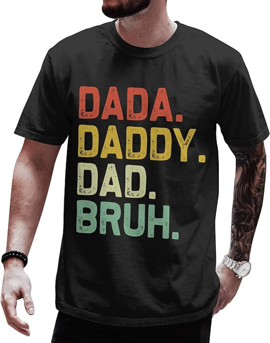 Dad Grandpa Great Grandpa Shirt - Father's Day Tshirt for Men
