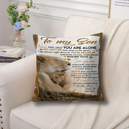 To My Son – A Special Gift from Mom - Pillow