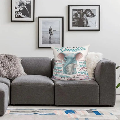 Special Gift For Your Daughter From Mom - Pillow