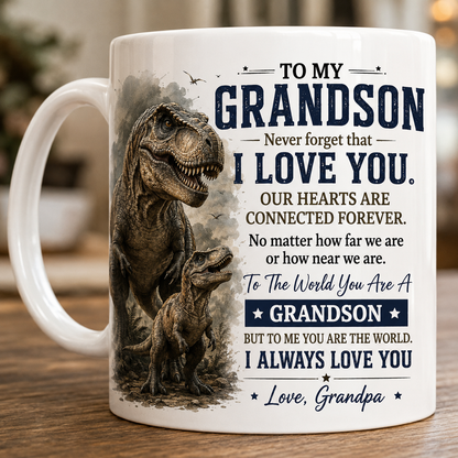 TO MY GRANDSON MUG - GIFT FROM GRANDPA - TW07-00 (SKU2608-202)