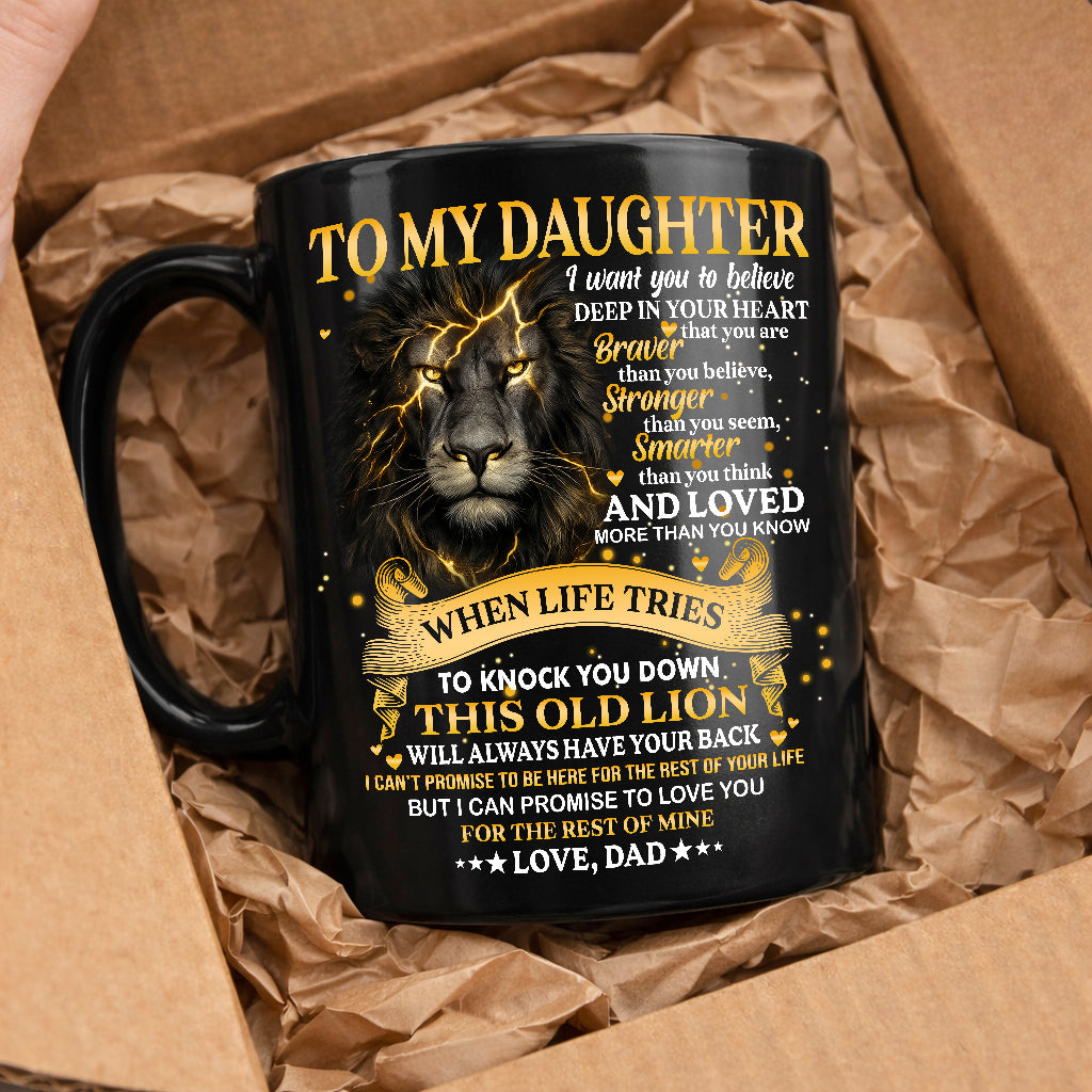 I WANT YOU TO BELIEVE - MUG FOR DAUGHTER - GIFT FROM DAD - TW07-00 (SKU2603-88)