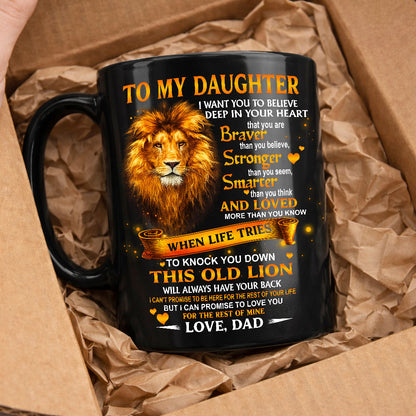 I WANT YOU TO BELIEVE - MUG FOR DAUGHTER - GIFT FROM DAD - TW07-00 (SKU2603-89)