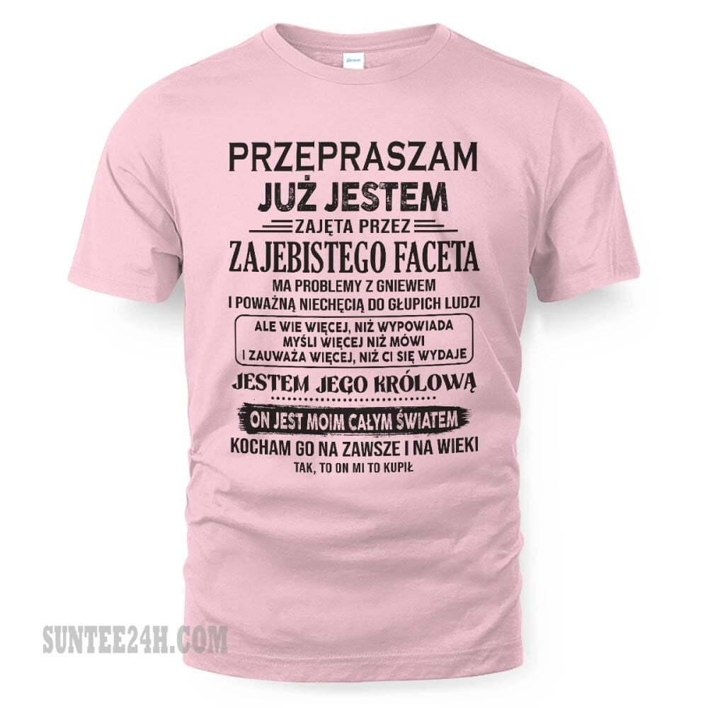To jest koszulka dla Ciebie. Sprawiaj mu radość każdego dnia, nosząc ją - (SKU05-11-00) - TW07-00 BL