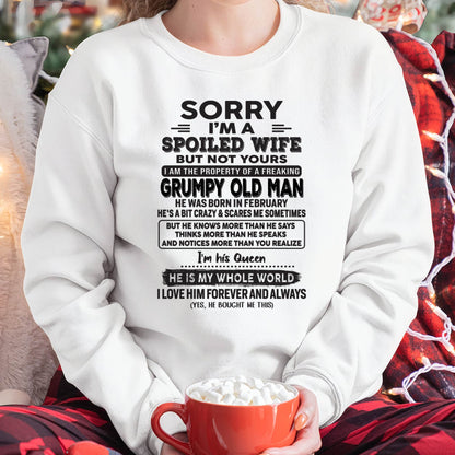 February - Grumpy Old Man - Perfect gift for your wife (SKU-GOM-02)