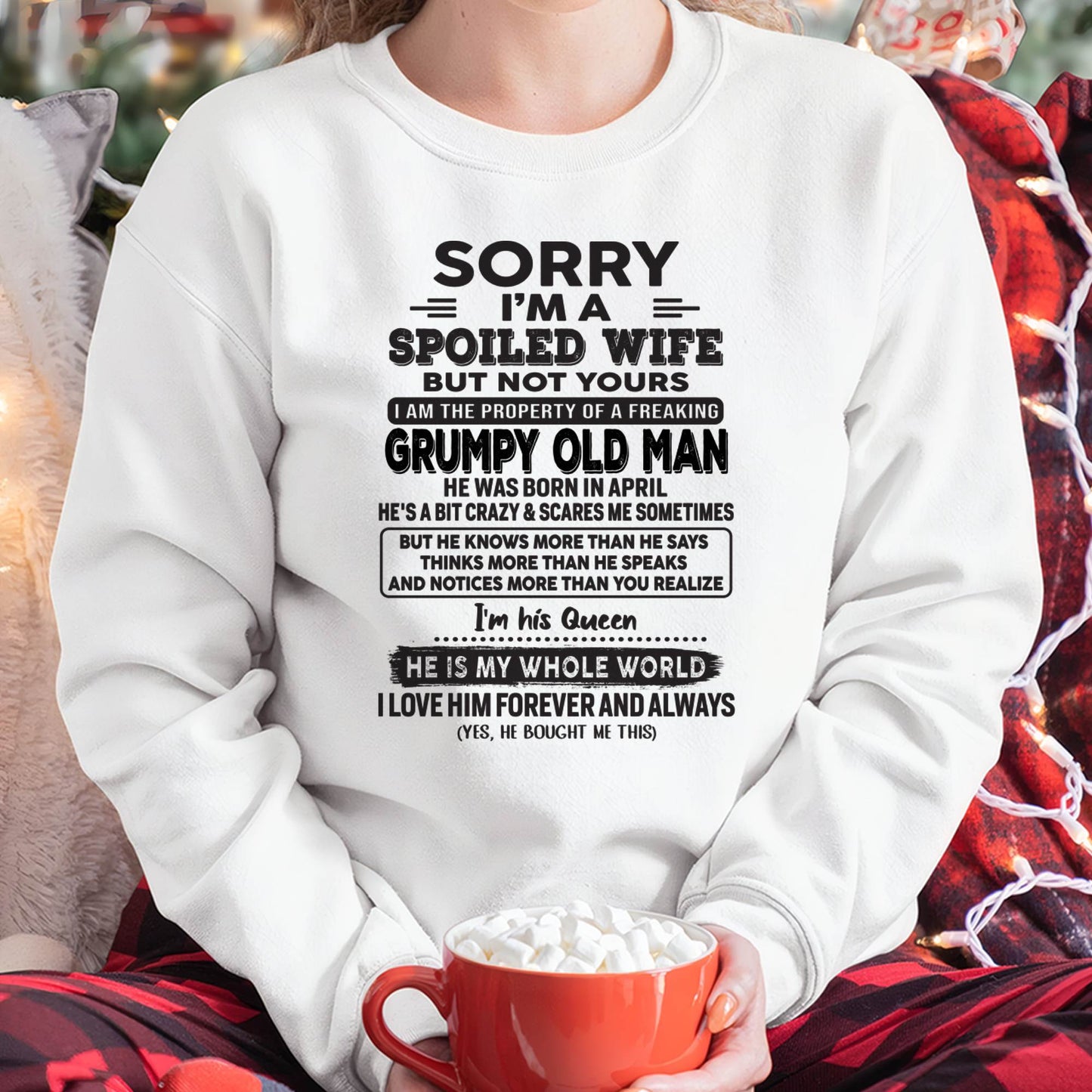 April - Grumpy Old Man - Perfect gift for your wife (SKU-GOM-04)
