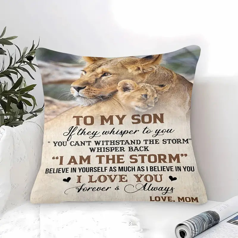Special Gift For Your Son From Mom- Pillow