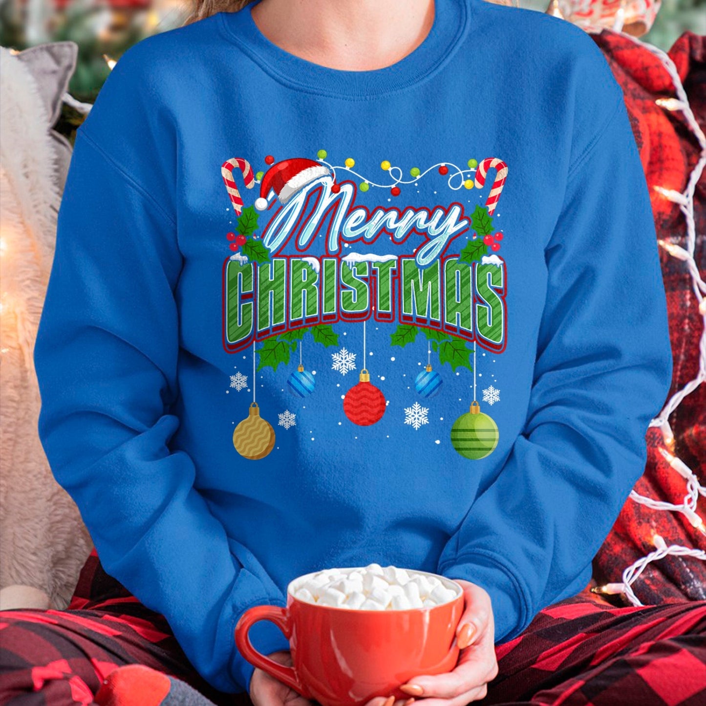 Merry Christmas Matching Family Merry Christmas Xmas T-Shirt (SKU-MRCM-21) FMA