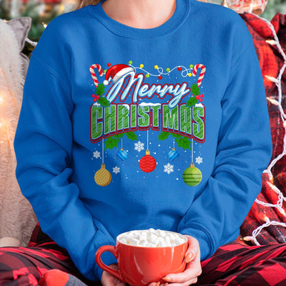 Merry Christmas Matching Family Merry Christmas Xmas T-Shirt (SKU-MRCM-21) FMA