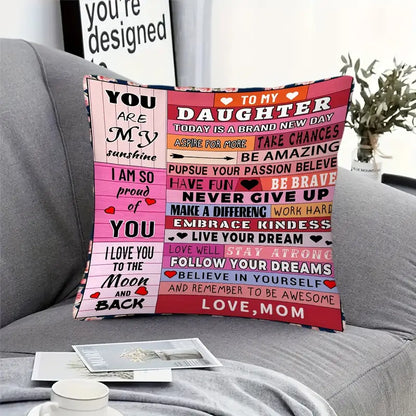 To My Daughter – A Special Gift from Mom - Pillow