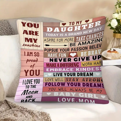 Special Gift For Your Daughter From Mom - Pillow