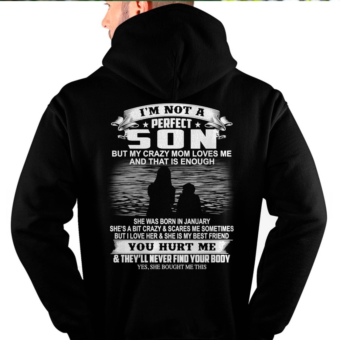 January - Crazy Mom - Perfect gift for your son (SKU07-164-01)