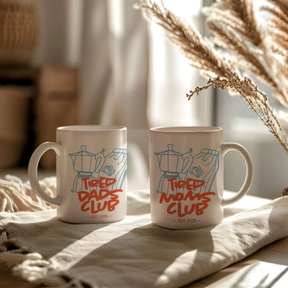 TIRED DAD MUG - GIFT FROM DAUGHTER - TWINEHEARTS