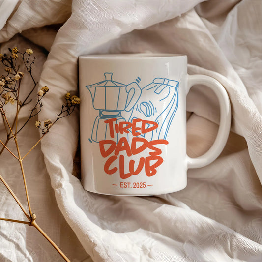 TIRED DAD MUG - GIFT FROM DAUGHTER - TWINEHEARTS