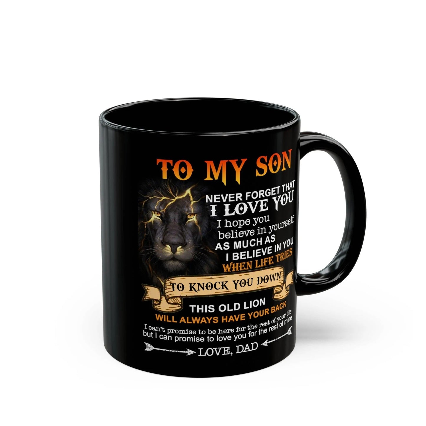 TO SON MUG 01 - GIFT FROM DAD - TWINEHEARTS