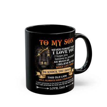 TO SON MUG 01 - GIFT FROM DAD - TWINEHEARTS