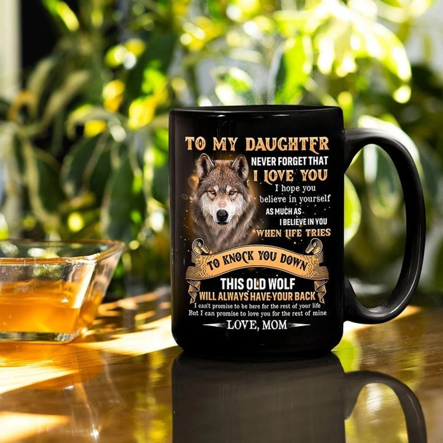 TO DAUGHTER MUG 04 - GIFT FROM MOM - TWINEHEARTS