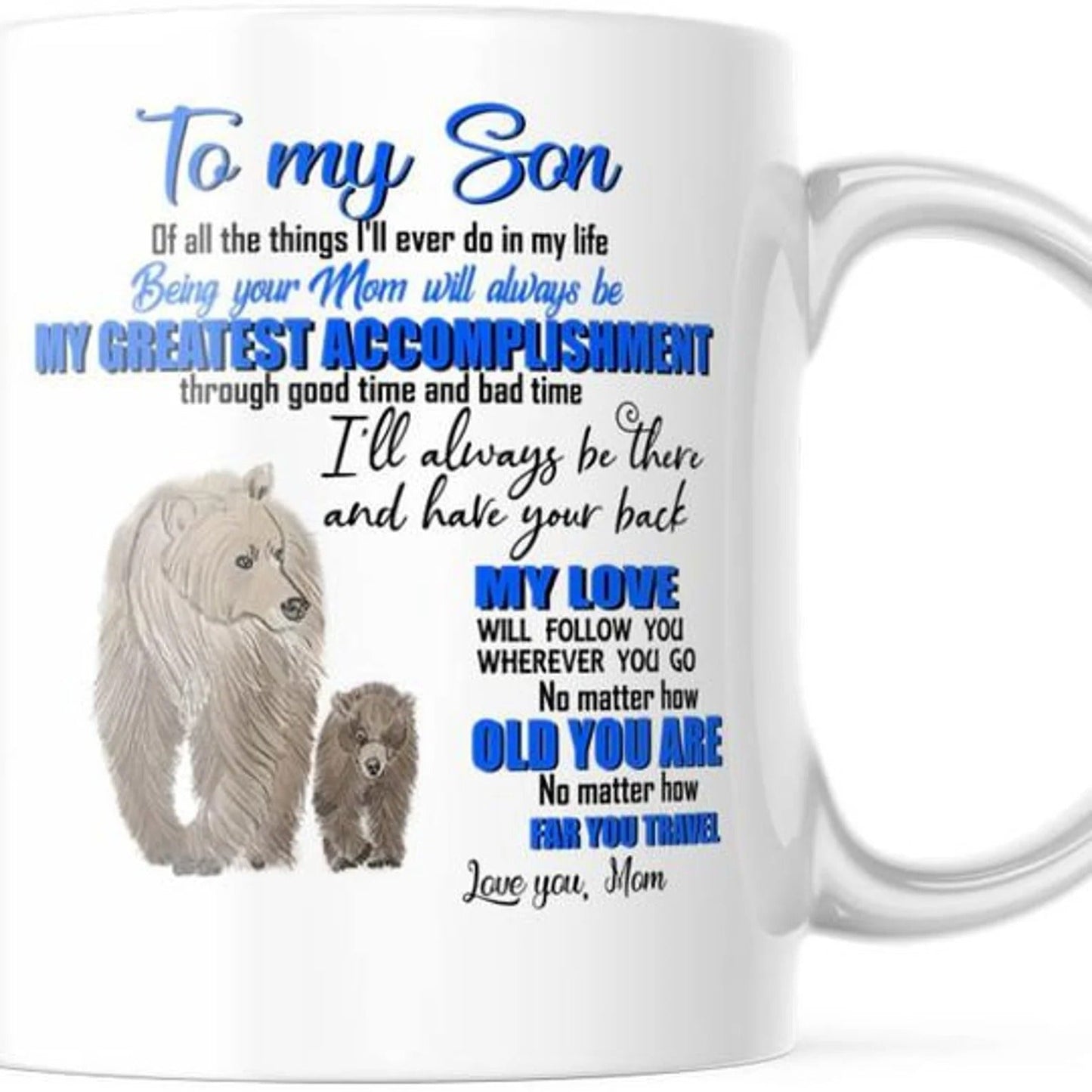 TO SON MUG 02 - GIFT FROM MOM - TW07-00 (SKU2603-73)
