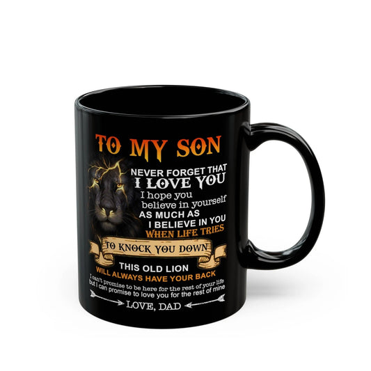 TO SON MUG 01 - GIFT FROM DAD - TWINEHEARTS