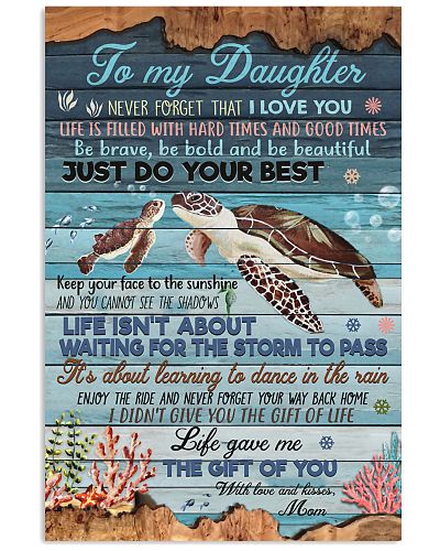 TO MY DAUGHTER FROM MOM CANVAS