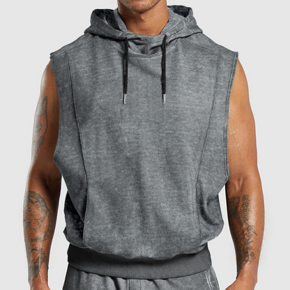 Fully printed hooded vest - A09-805