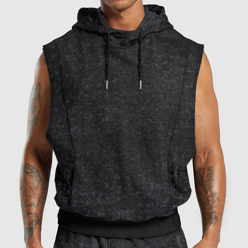 Fully printed hooded vest - A09-805