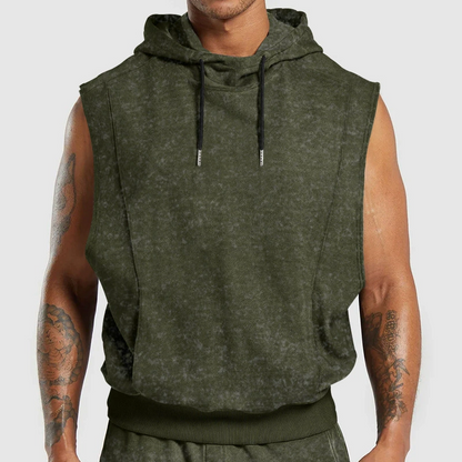 Fully printed hooded vest - A09-805