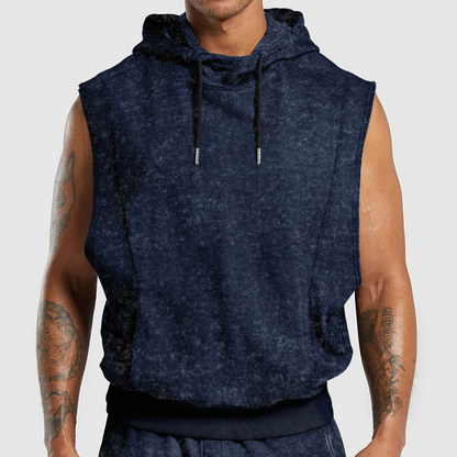 Fully printed hooded vest - A09-805