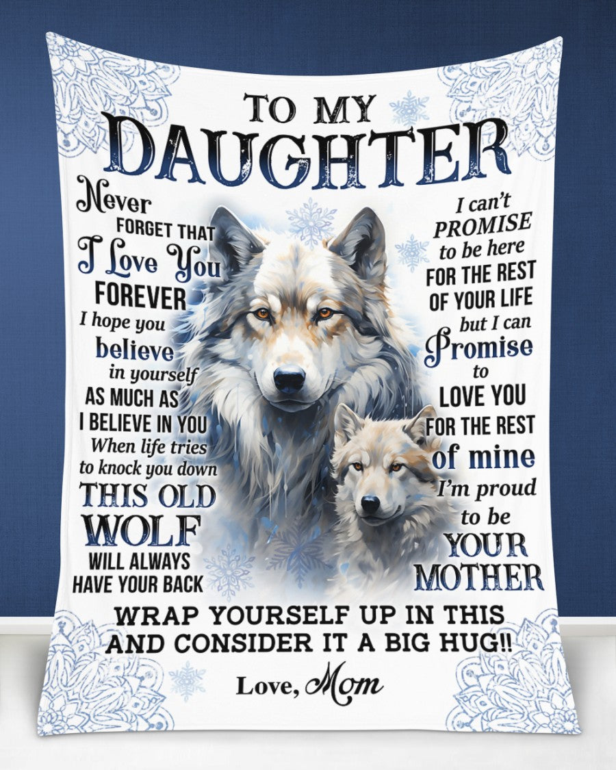 Special Gift For Your Daughter Blanket - From Mom