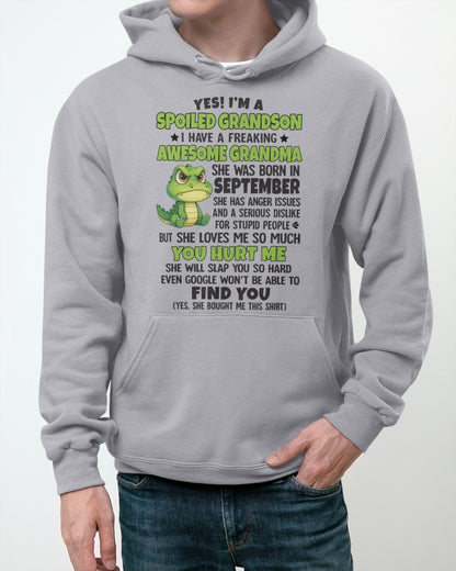 September - Awesome Grandma - The perfect gift for a grandson (SKU09-115-09)