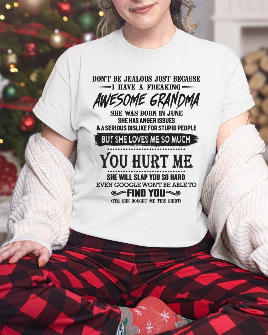 June - Awesome Grandma - The perfect gift for a grandson or granddaughter ( SKU07-153-06)