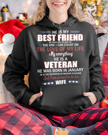 HE IS MY BEST FRIEND - HE WAS BORN IN JANUARY - Vivi01 (SKU05-78-01)