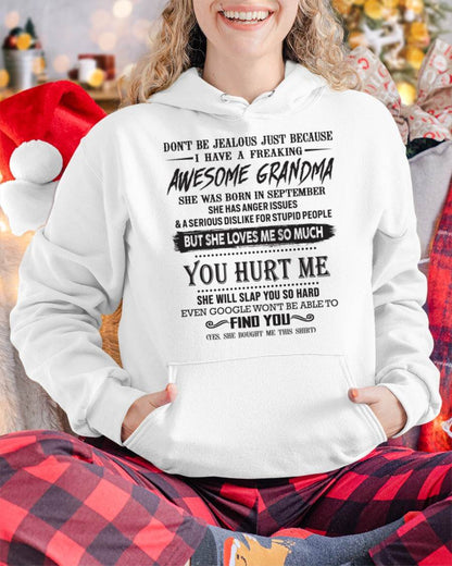 September - Awesome Grandma - The perfect gift for a grandson or granddaughter ( SKU07-153-09)