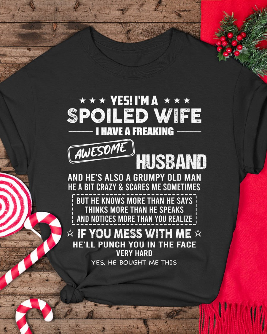 Spoiled Wife - Perfect gift for your wife (SKU26T-01116-00)