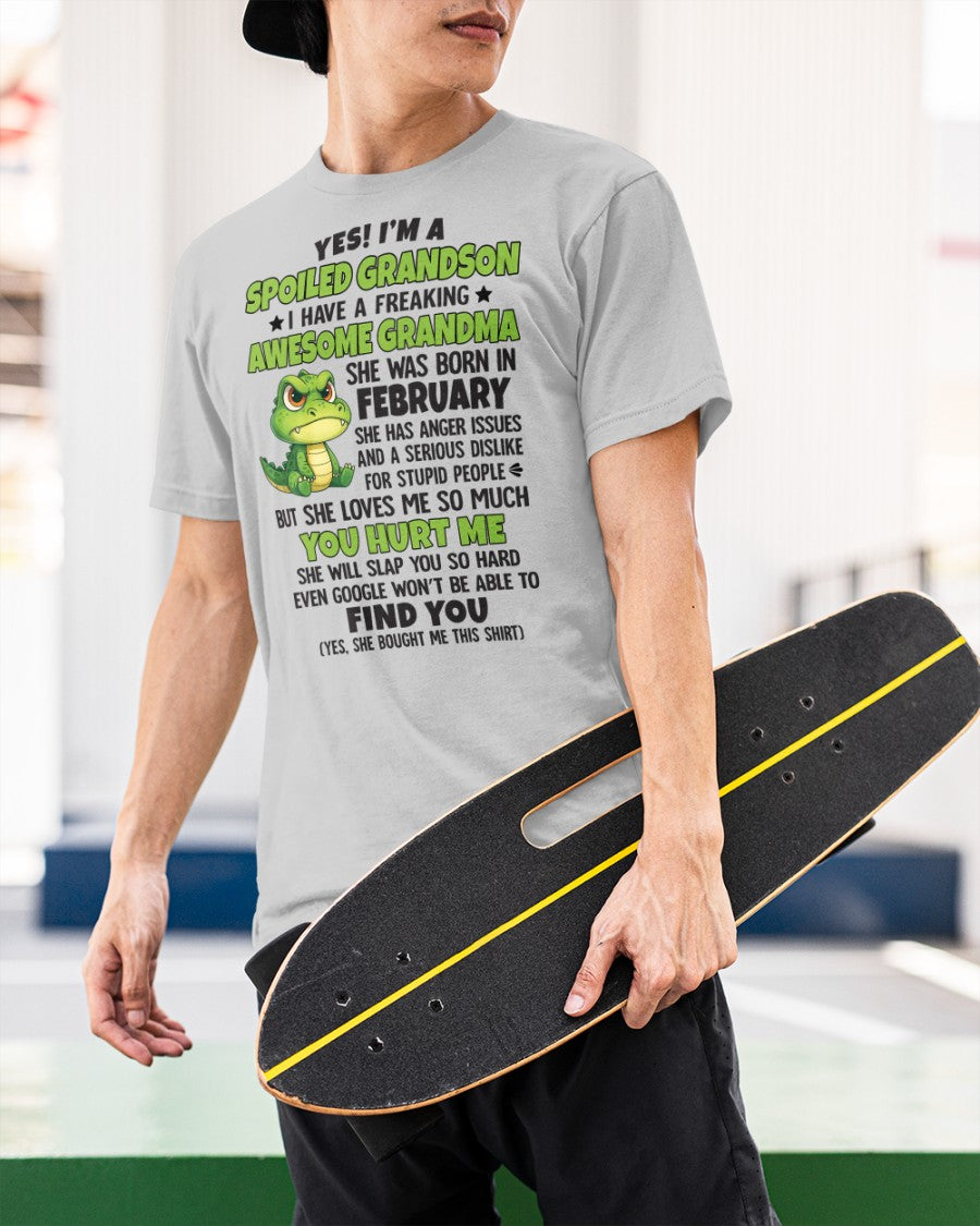 February - Awesome Grandma - The perfect gift for a grandson (SKU09-115-02)