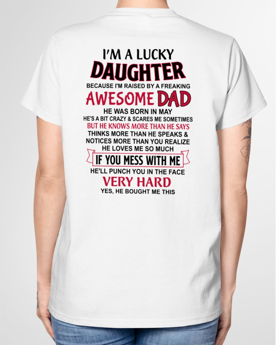 May - Awesome Dad - Perfect gift for your daughter (SKU2604-319-05)