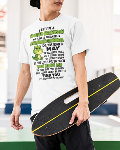 May - Awesome Grandma - The perfect gift for a grandson (SKU09-115-05)