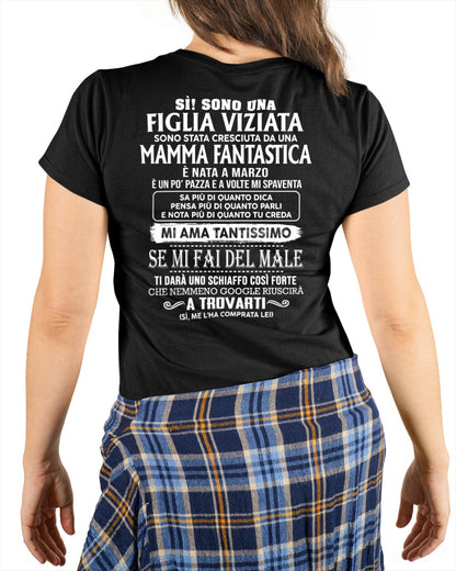 Marzo - Fantastica mamma - Regalo perfetto per tua figlia (SKU2605-263-03)