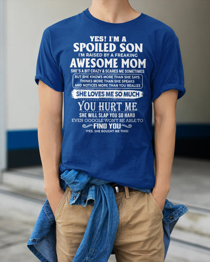 Awesome Mom - Perfect Gift For Your Spoiled Son (SKU05-47-00)