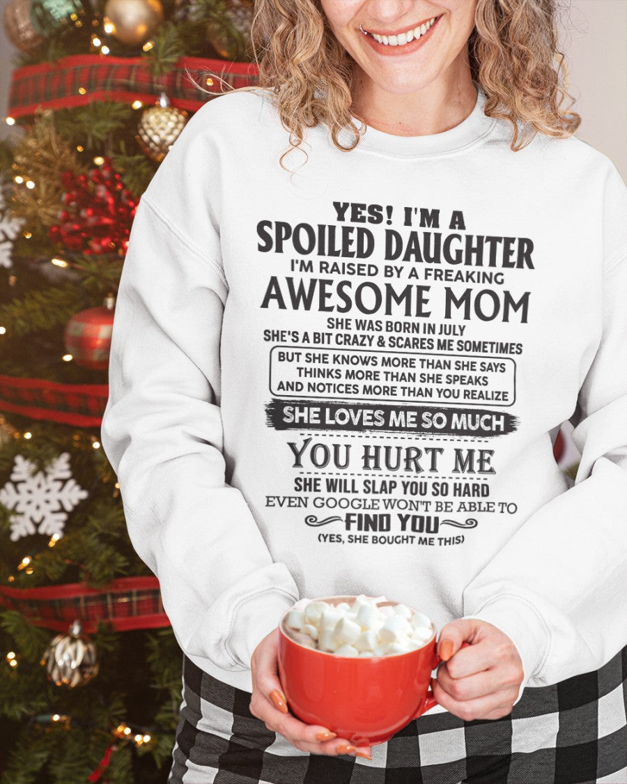 July - Spoiled Daughter - Perfect gift for your daughter (SKU-MD01-07)