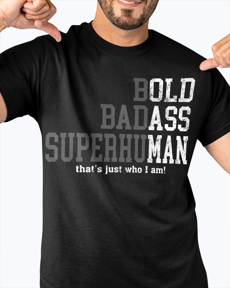 Funny Old Man Saying Gag Gift Birthday for Dad Fathers Day T-Shirt (SKU-FOM)