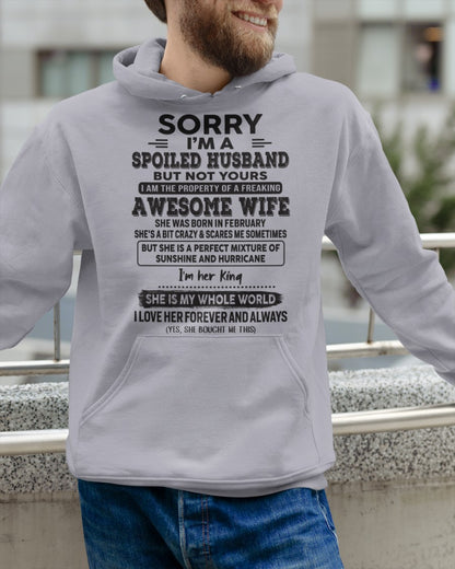 February - Awesome Wife - Perfect gift for your husband (SKU06-06-02)