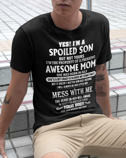 July - Amazing Mom - Perfect Gift For Your Spoiled Son (SKU07-40-07)