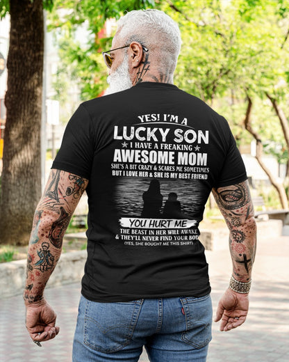 Yes! I’m a Lucky Son Tee – Perfect Gift for son ( SKU10-108-00 )