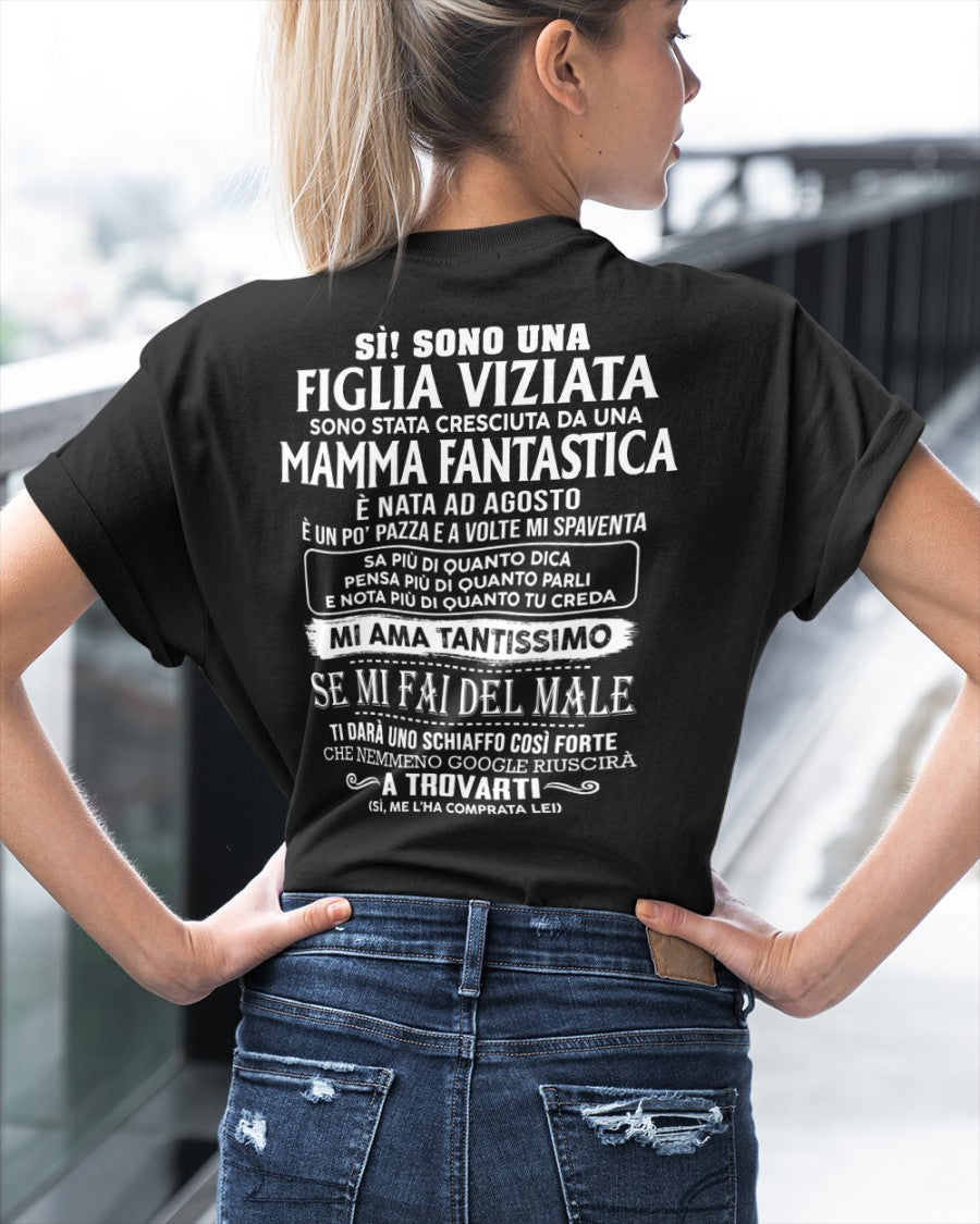 Agosto - Fantastica mamma - Regalo perfetto per tua figlia (SKU2605-263-08)