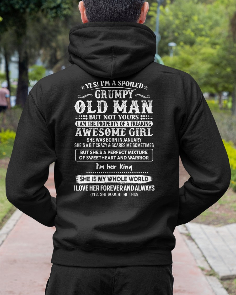 January - Yes! I'm A Grumpy Old Man - Perfect gift for your husband (SKU2602-56-01)