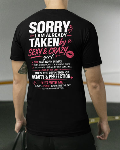May - Sexy & Crazy Girl - Perfect gift for your boyfriend, husband (SKU2605-123-05)